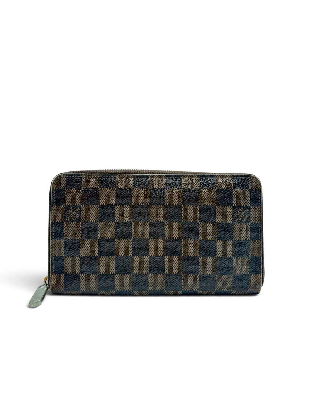 Louis Vuitton by Marc Jacobs Damier Ebene Zip Around Wallet circa 2010s